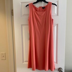 NWT The Limited Vibrant Coral Mini Dress